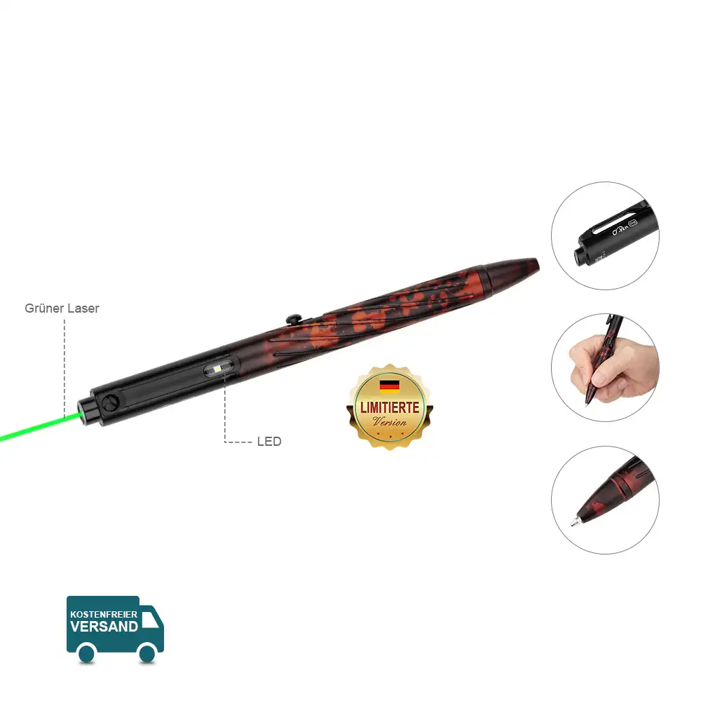 Olight Open pro Stiftlampe Ember Red