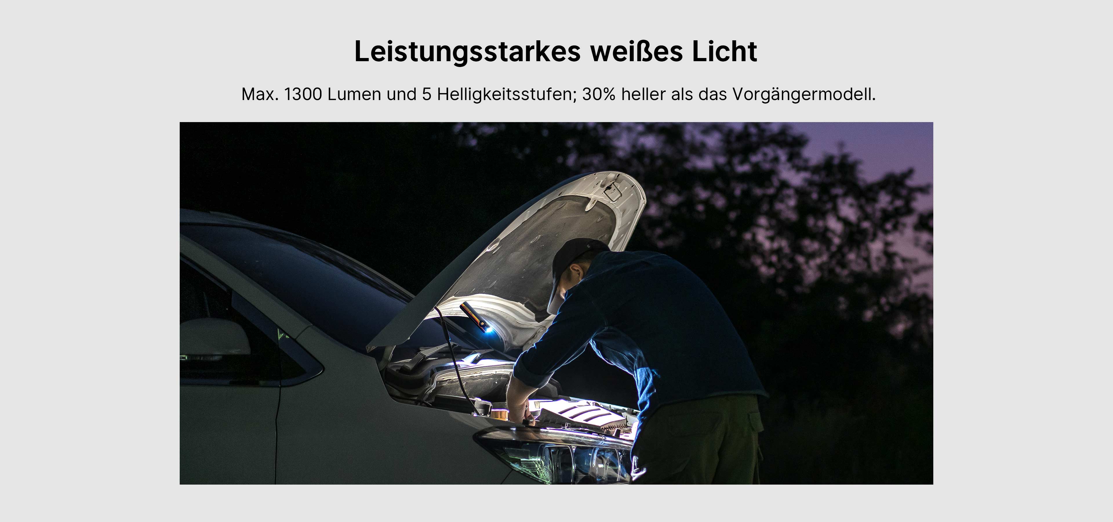 Olight Arkfeld Pro im offiziellen Anwendungsfoto